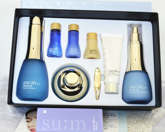 SUM37度呼吸水分驚喜藍色套盒孕婦套裝